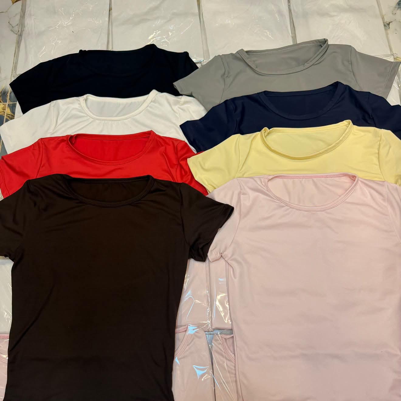 ITY ဆွဲသားပြောင် Fit tee top Freesize(80lb to 120lb) 09767288833 #Z099 - 2
