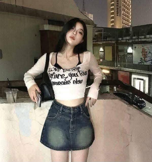 ElsE inner bra + outer long slevess top 09767288833 #Z061 - 5