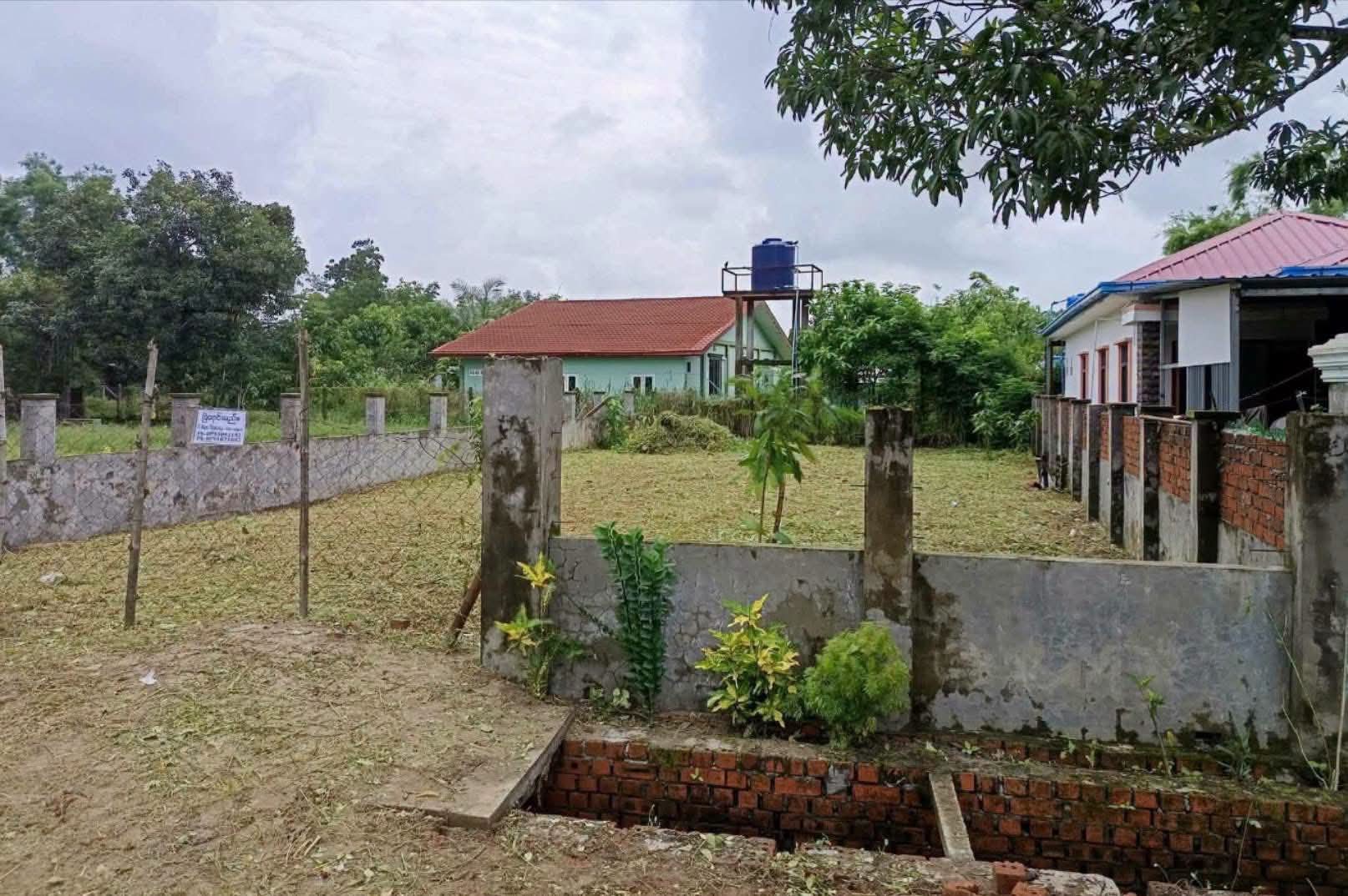 တင့်ကားမှတ်တိုင် , ထိန်စွန်း(၅)လမ်းမေးတင် , ထိန်စွန်းရွာ , မှော်ဘီမြို့ ပေ40*85မြေကွက်အရောင်း 09789528544 #AC088 - 3